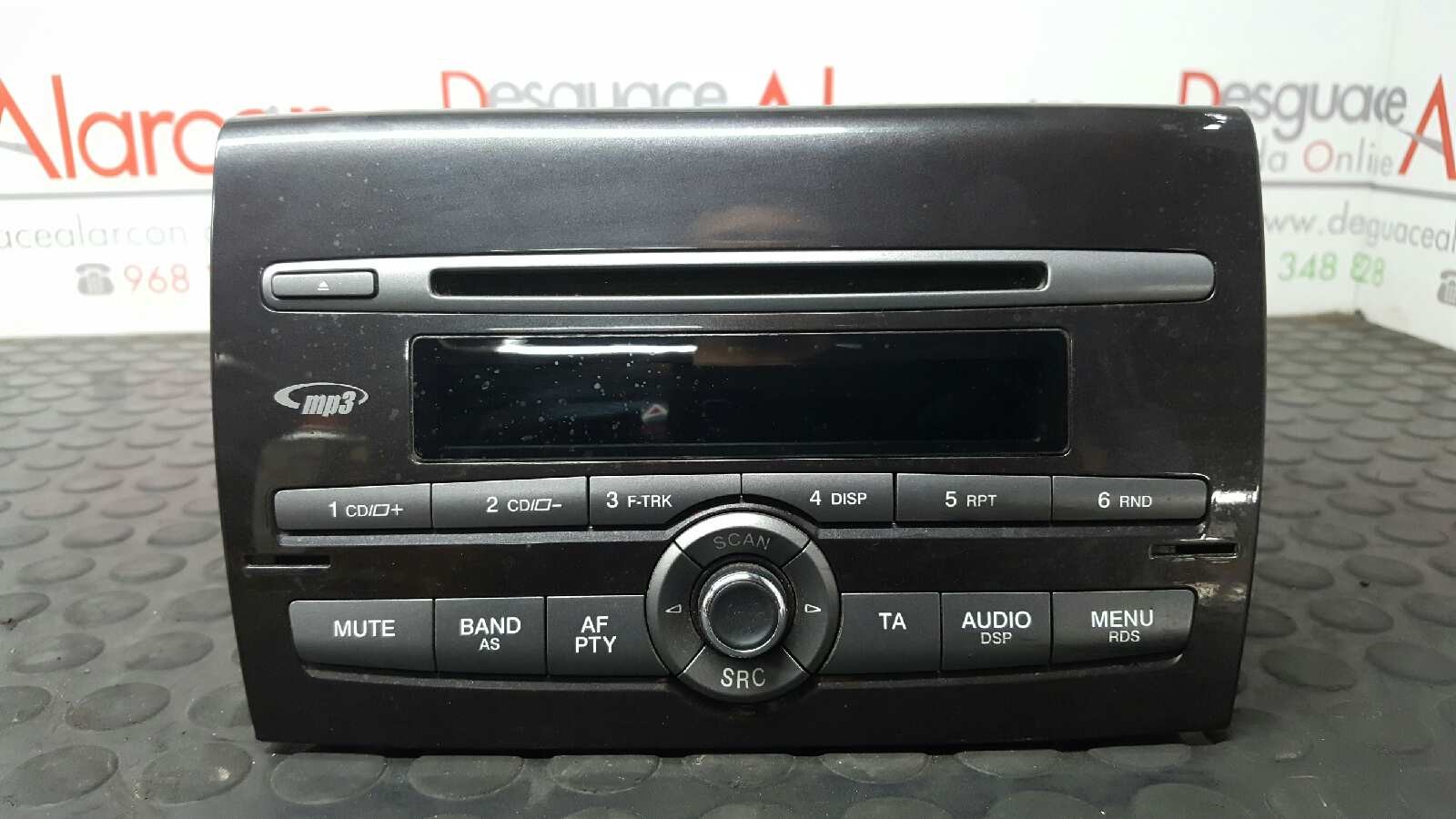 0735543405 SISTEMA AUDIO / RADIO CD FIAT BRAVO (198) 1.6
