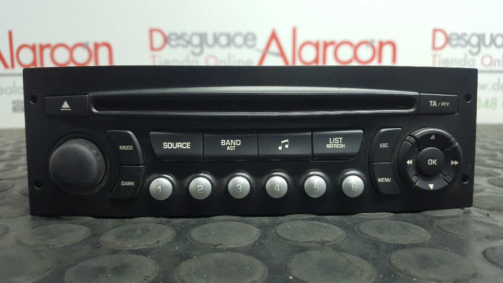 356939 System Audio/CD Radio For PEUGEOT 207 96766518XT eBay